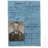Truppenausweis des Ritterkreuzträgers Major Dietrich von Massenbach - photo 1