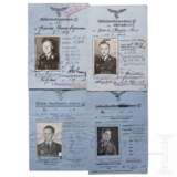 Vier Luftwaffen-Bordfunker-/Bordschützenscheine - photo 1