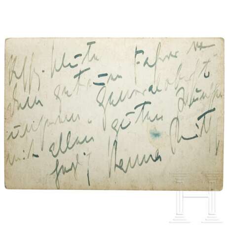Hanna Reitsch - eigenhändige Tintenunterschrift - photo 2