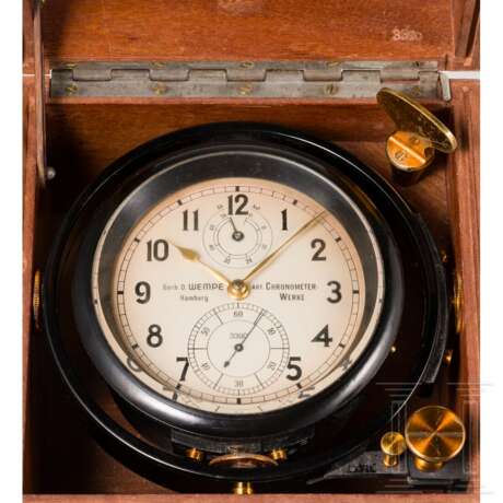 Schiffschronometer von Wempe, Hamburg - Foto 2