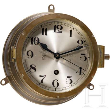 Schiffs-Wanduhr der Kriegsmarine - Foto 1