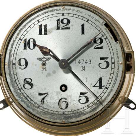 Schiffs-Wanduhr der Kriegsmarine - photo 3