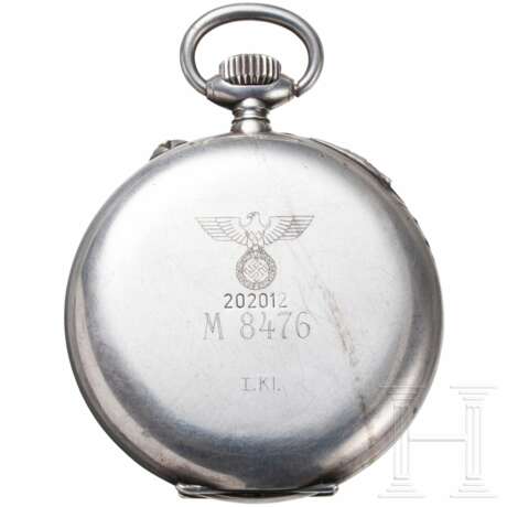 Beobachtungsuhr "B-Uhr" der Deutschen Kriegsmarine, A. Lange & Söhne, Glashütte, sog. Kommandantenuhr, Chronometer I. Klasse - photo 2