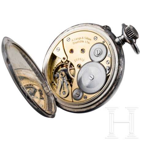 Beobachtungsuhr "B-Uhr" der Deutschen Kriegsmarine, A. Lange & Söhne, Glashütte, sog. Kommandantenuhr, Chronometer I. Klasse - photo 3