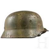 Stahlhelm M 40 der Waffen-SS mit Camouflageanstrich - фото 2