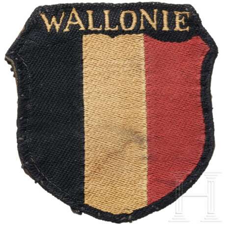 Ärmelschild für Angehörige der 28. SS-Freiwilligen-Grenadier-Division "Wallonien" - photo 1