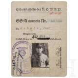 SS-Ausweis eines Angehörigen im 8/27 SS-Standarte - photo 1