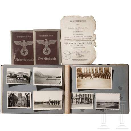 Erinnerungsalbum eines Angehörigen der SS-Standarte "Deutschland" - photo 1