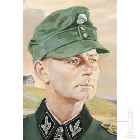 Portraitgemälde des SS-Brigadeführers Otto Kumm - photo 3