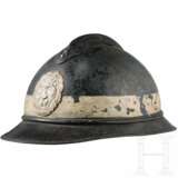 Stahlhelm "Adrian" M 15 der belgischen Polizei - photo 1