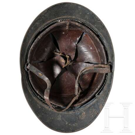 Stahlhelm "Adrian" M 15 der belgischen Polizei - photo 3