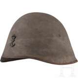 Stahlhelm M23 mit Marineemblem - photo 1