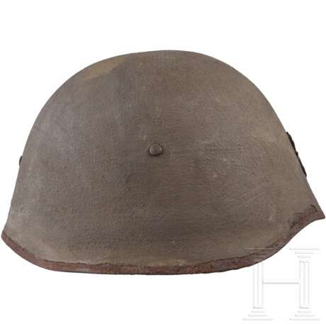 Stahlhelm M23 mit Marineemblem - photo 2