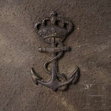 Stahlhelm M23 mit Marineemblem - photo 5