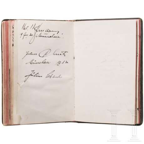Paul von Eltz-Rübenach (1875 - 1943) - Gästebuch des Schlosses Wahn bei Köln aus den Jahren 1903 bis 1931 mit Unterschriften u.a. von Adolf Hitler, Heinrich Hoffmann, Rudolf Hess und Arno Breker - photo 5