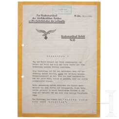 Hermann Göring - "Reichsmarschall Befehl Nr. 15" vom 16.3.1945