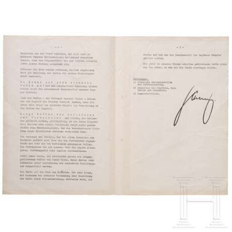Hermann Göring - "Reichsmarschall Befehl Nr. 15" vom 16.3.1945 - photo 2