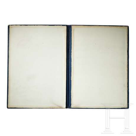A Folder for Pilot Observer Badge in Diamonds of Hermann Göring - photo 5