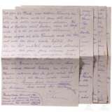 Hermann Göring - 14-seitiger überschäumender Liebesbrief an Carin vom "3. Januar 1921 abend" - photo 2