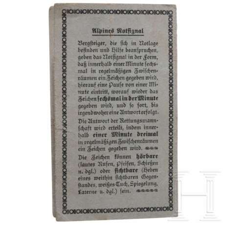 Rudolf Heß - Mitgliedsausweis im Deutsch-Österreichischen Alpenverein von 1929 - 1935 - фото 3