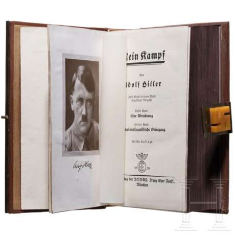 Adolf Hitler - "Mein Kampf" als Königsberger Bernsteinausgabe in Luxusausführung - photo 2