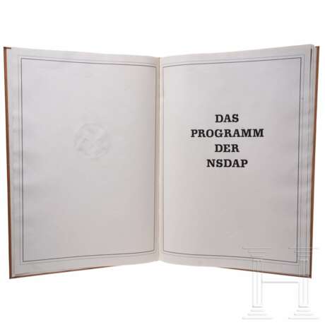 Übergroße Luxusausgabe von "Das Programm der NSDAP" - Foto 7