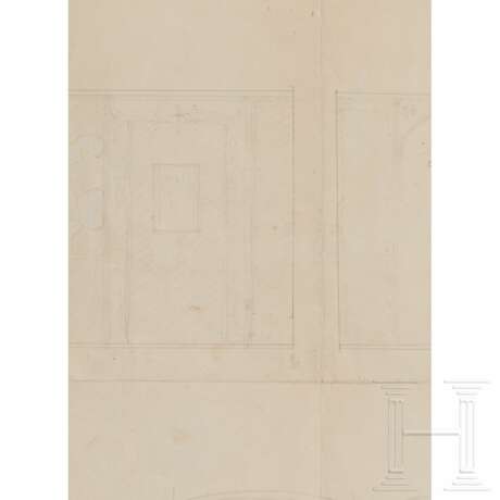 Albert Speer - Freihandskizzen und Architekturzeichnungen mit verschiedenen Motiven, Allied Prison Spandau - photo 2