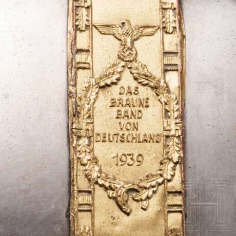 Christian Weber - Zigarrenbox "In Anerkennung Ihrer Verdienste um die Durchführung d. Rennens um 'Das Braune Band von Deutschland 1939'" - photo 2