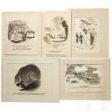 Kriegsberichter E.G. Heise - Gruppe an Zeichnungen und Karikaturen, 1940/41 - photo 3