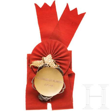 Wilhelm Kempff (1895 - 1991) - goldene Jiji Shimpo Medal of Honor, verliehen an den deutschen Klaviervirtuosen und Komponisten, 1936 - photo 3