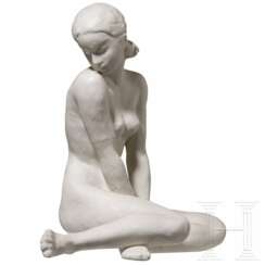 "Kauernde", Fritz Klimsch (1870 Frankfurt a. M. - 1960 Freiburg), 1938 (Entwurf), Rosenthal Selb, 1944 (Ausführung)