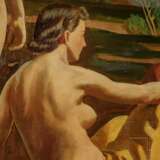 Bernhard Müller (1880 - 1965) - Gemälde "Sommerzeit" aus der Großen Deutschen Kunstausstellung 1942 - Foto 7