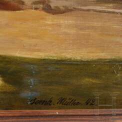 Bernhard Müller (1880 - 1965) - Gemälde "Sommerzeit" aus der Großen Deutschen Kunstausstellung 1942