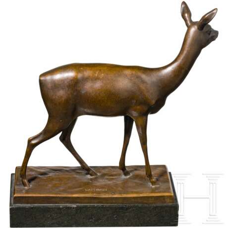 Willy Ernest Schade (1892 - 1958) - Stehendes Reh - photo 3