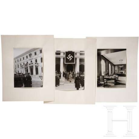 Professor Gerdy Troost - 14 großformatige Aufnahmen vom Richtfest 1935 bzw. mit Innenansichten des "Führerbaus" 1937 - photo 2