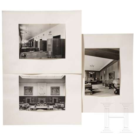 Professor Gerdy Troost - 14 großformatige Aufnahmen vom Richtfest 1935 bzw. mit Innenansichten des "Führerbaus" 1937 - photo 3