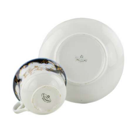 Kuznetsov`s tea porcelain service. Riga mid-19th century. Porcelain Eclecticism Mid-19th century - photo 8