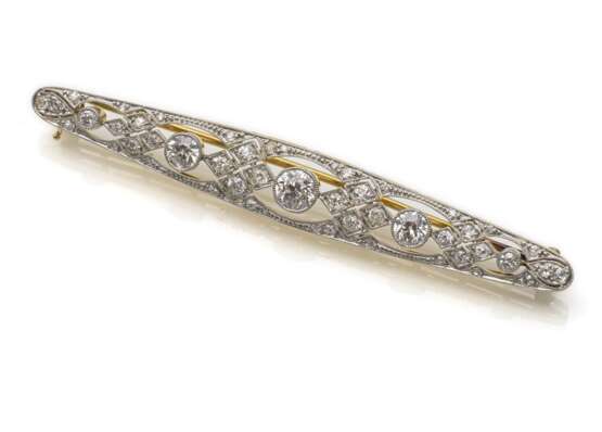 Art Deco Diamant Brosche - photo 1
