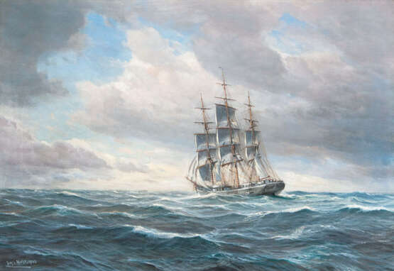 Johannes Holst ''Dreimast-Vollschiff'' - Foto 1
