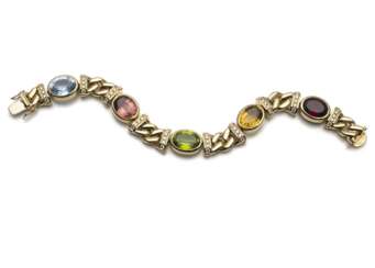 Farbstein Diamant Armband