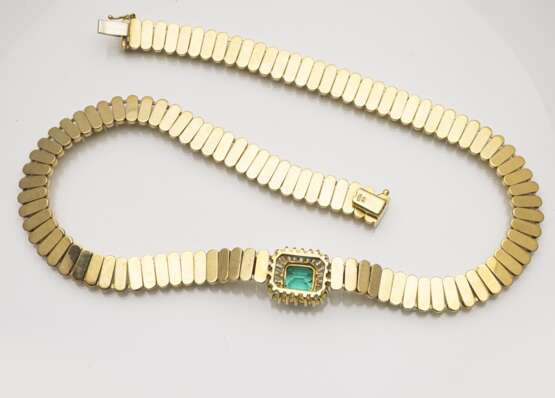 Smaragd - Diamant Collier - photo 3