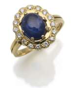 Jewelry. Brillant Saphir Ring