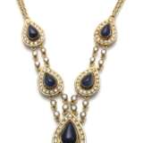 Brillant Saphir Collier - photo 1