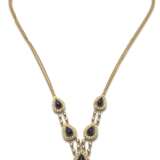 Brillant Saphir Collier - photo 2