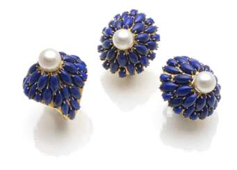 Schmuckgarnitur mit Lapis Lazuli
