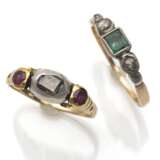 Zwei antike Ringe - photo 1
