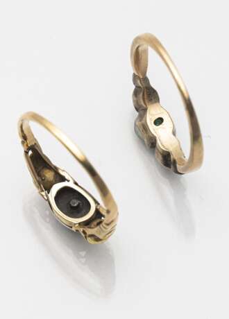 Zwei antike Ringe - photo 2