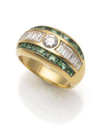 Diamant Farbstein Ring - photo 3