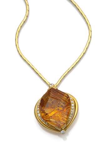 Collier mit Citrin „Munsteiner“ - photo 2