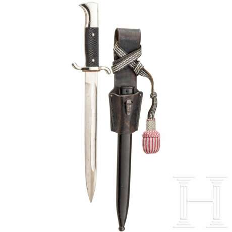 Seitengewehr KS98 mit Koppelschuh und Portepee, Feuerwehr - photo 1